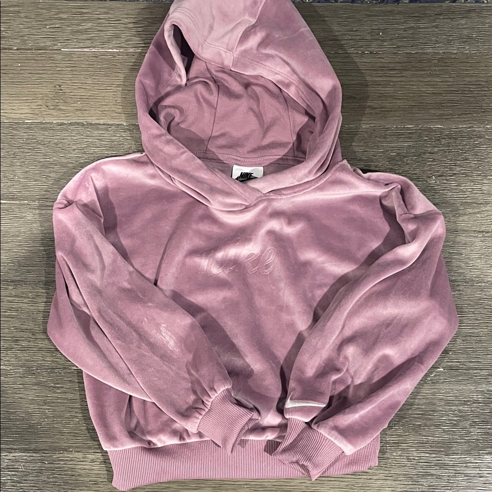 Nike Toddler Girls Pink Hoodie Sweater